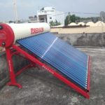 Redsun Solar Water Heater Side View
